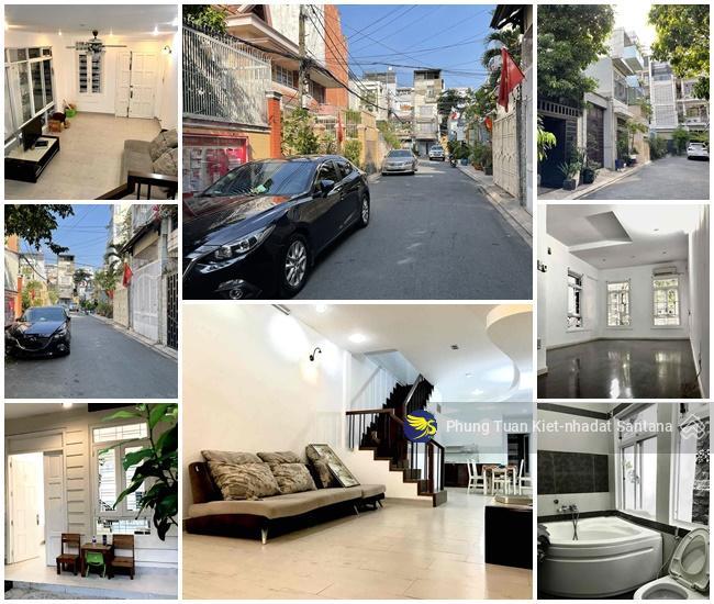 Nhà phố vườn 1 lầu (4,3m x 21,5m) hẻm nhựa 7m (2 ôtô tránh nhau) khu vip lê văn sỹ, quận tân bình