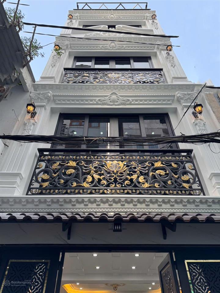 Nhà 4 lầu cao cấp khu hiếm nhà bán thiết kế cổ điển hxh trần quang diệu, p.nhiêu lộc. quận 3