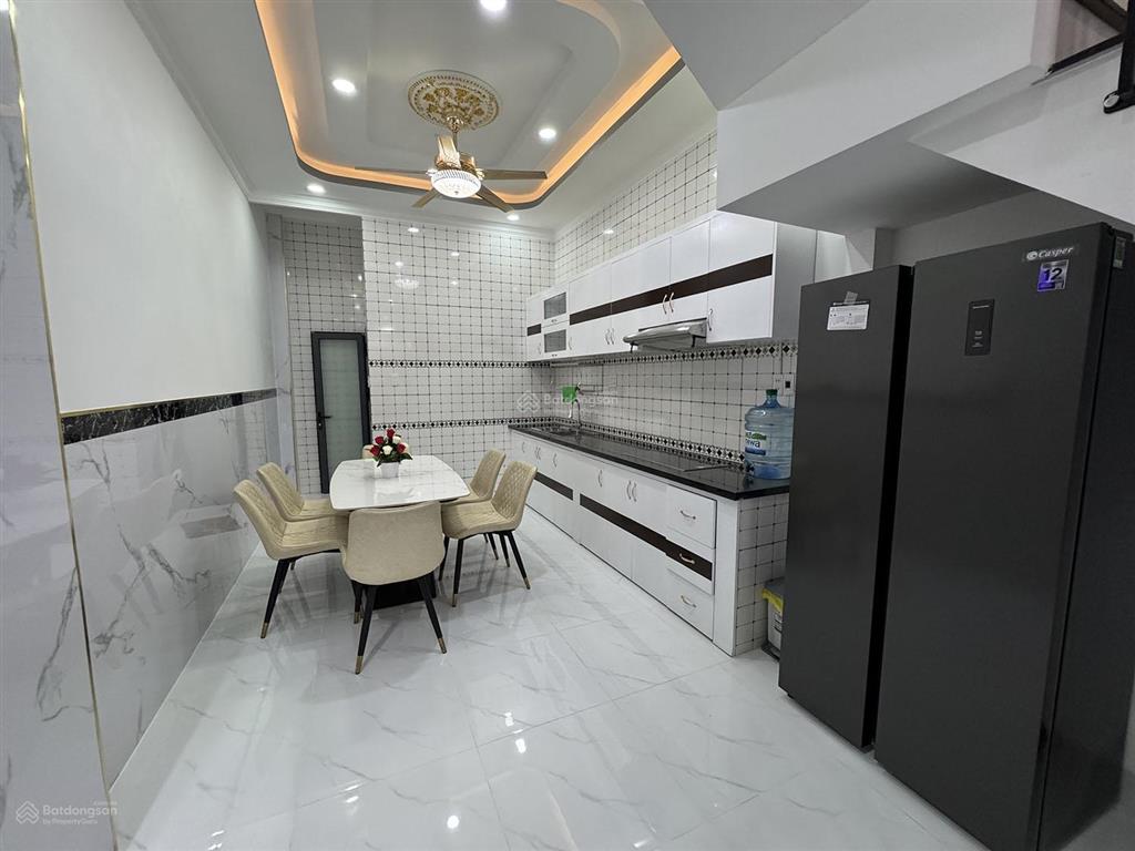 Nhà phố 3 lầu tk tân cổ điển, full nội thất cao cấp, hẻm xe hơi khu vip lê lợigần đh công nghiệp