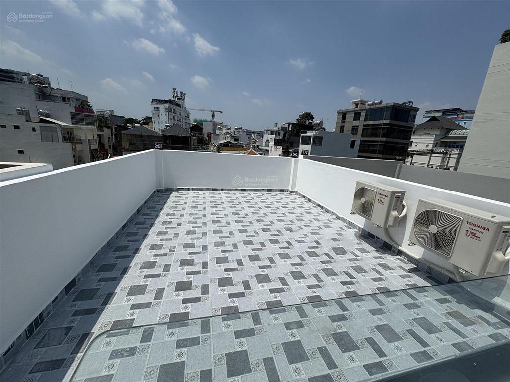 Nhà phố mới 100%, dtkv 4mx12,5m, vuông, 4 tầng, full nội thất, hẻm xe hơi khu vip nguyễn văn trỗi