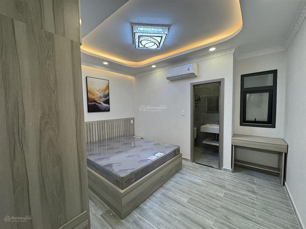Nhà phố mới 100%, dtkv 4mx12,5m, vuông, 4 tầng, full nội thất, hẻm xe hơi khu vip nguyễn văn trỗi