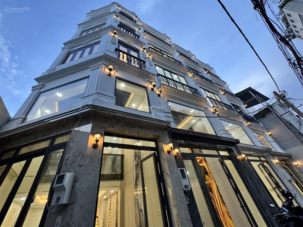 Chính thức mở bán siêu phẩm 6 tầng + sân thượng + thang máy, hẻm xe hơi, khu vip bùi thị xuân