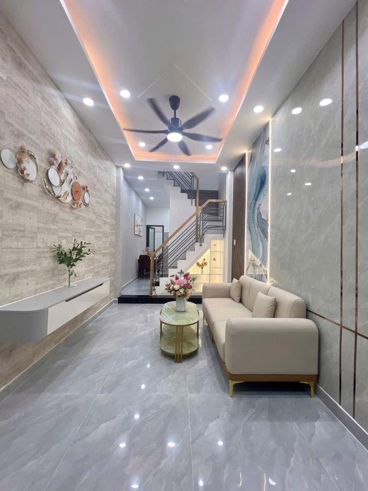 BÁN NHÀ GÒ VẤP DƯỚI 5 TỶ - QUANG TRUNG – GẦN NGÃ 6 – 2 TẦNG XÂY MỚI – 3 PHÒNG NGỦ 