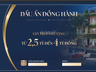 Sang nhượng suất ưu đãi flamingo golden hill hà nam, khấu trừ 2,5 tỷ vào giá căn, giá chỉ 4%