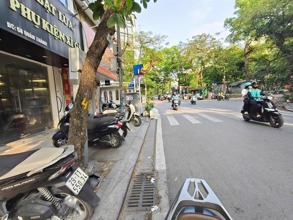 [chính chủ] tôi cần bán nhà mặt phố quán thánh, quận ba đình, dt 50 m, 4 tầng, mt 5,8 m