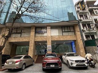 Anh hùng chủ nhà ở xa nhờ bán tòa vp, phố hoàng ngân, q. cầu giấy, dt 420m2 x 10 t, mt 17 m