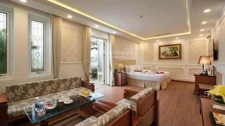 Bán tòa khách sạn phố cửa bắc, quận ba đình, hà nội, dt 235 m2, 13 tầng, lô góc.