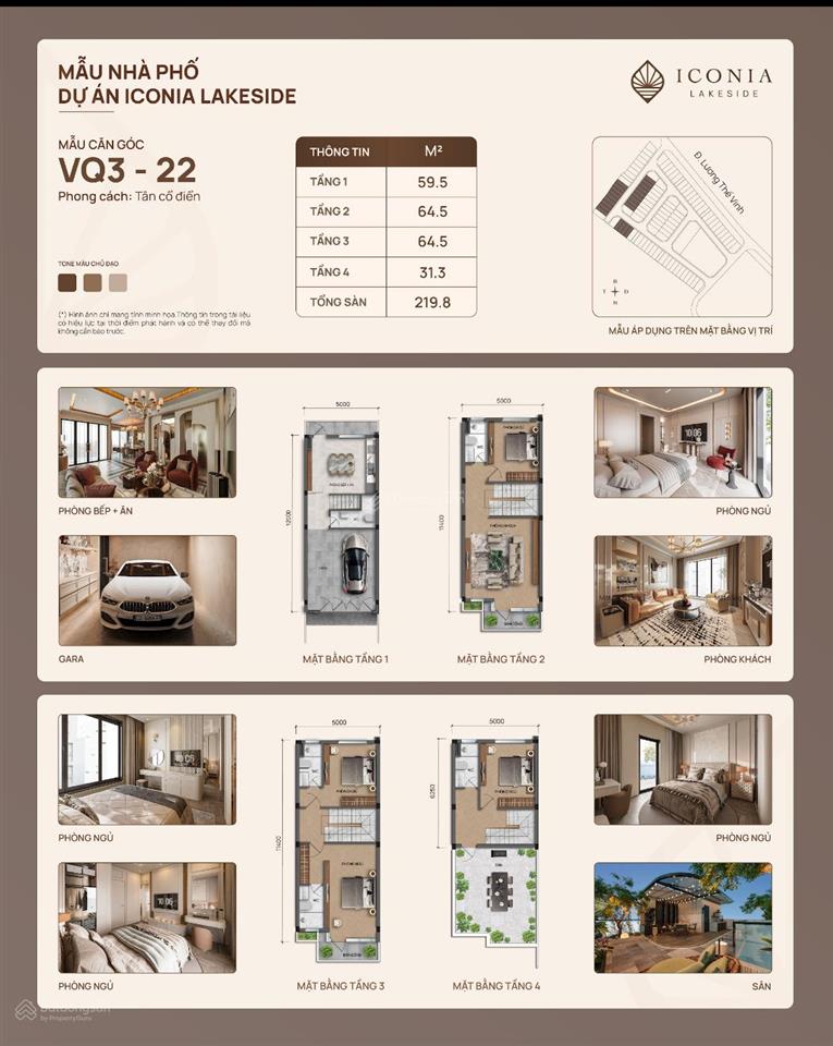 Quỹ căn thấp tầng vq 3 liền kề 7982m2