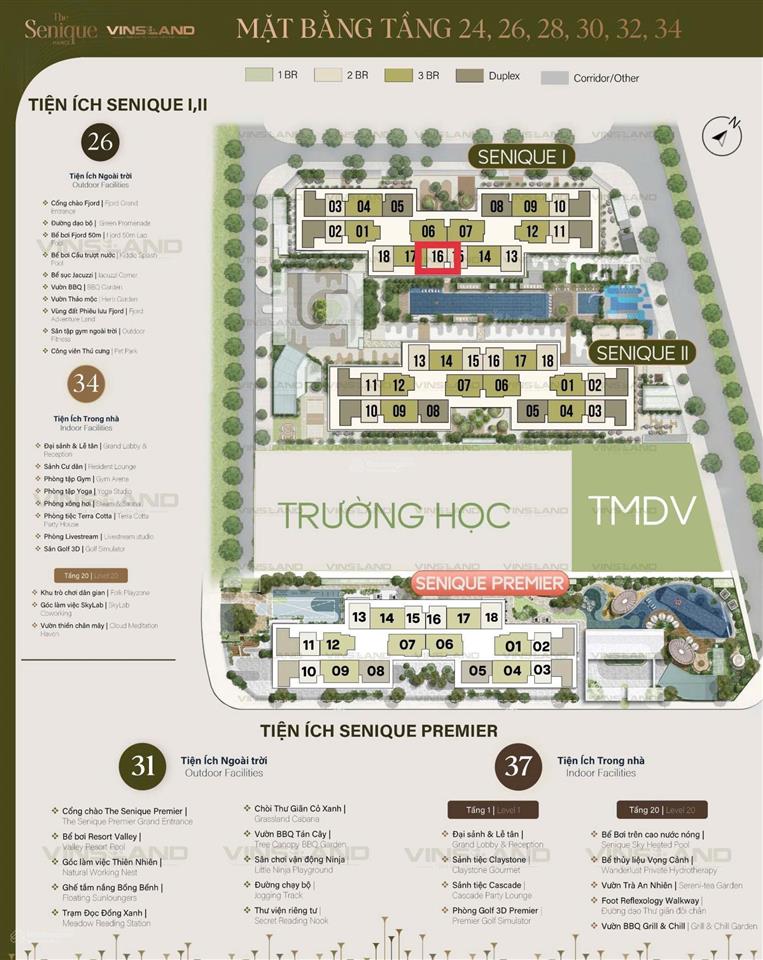 Chính chủ cắt lỗ căn 2 phòng ngủ senique hanoi