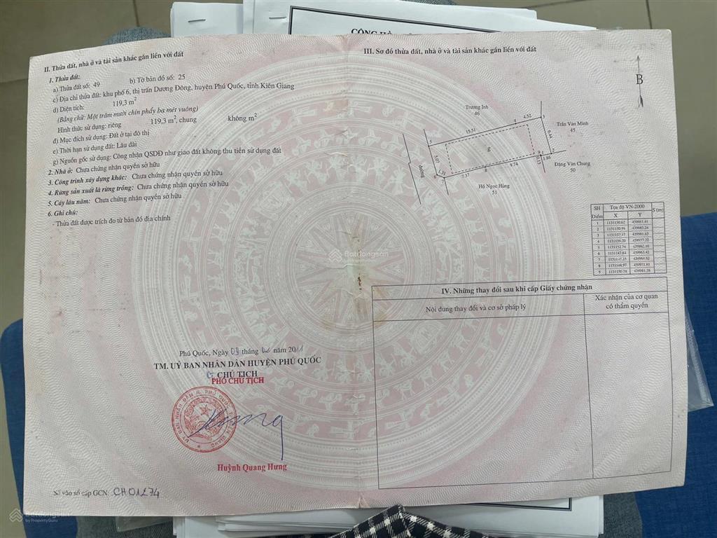 Bán nhà đất mặt tiền đường ven biển phía tây vị trí ngay góc ngã 3 đường cmt8  ven biển