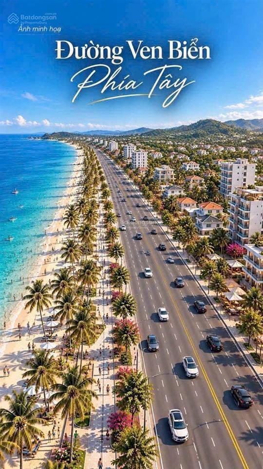 Bán nhà đất mặt tiền đường ven biển phía tây vị trí ngay góc ngã 3 đường cmt8  ven biển