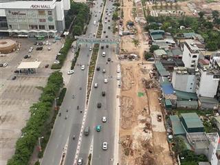 Đối diện aeon, ngõ thông kinh doanh, lô góc 3 thoáng. 200m2 mặt tiền gần 14m full thổ. giá 160tr/m2