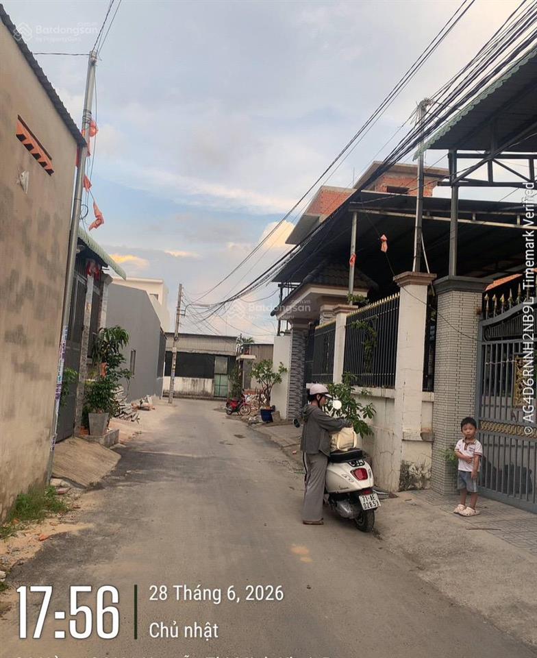 Bán đất phú hoà ngang 6m đẹp hiếm, gần trường học, đường nhựa thông, 6x16m tc 100%