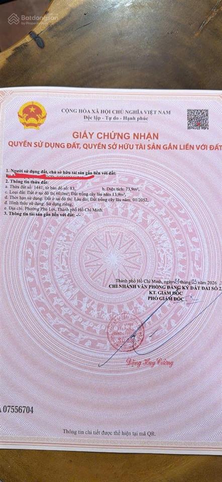 Bán nhà mới phú hòa, đường nhựa 5m thông. kdc hiện hữu yên ổn, gần trường, chợ. sẵn nội thất đẹp