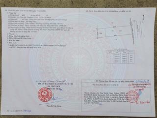 Bán nhanh 407m2 đất ở tại xã thái mỹ, củ chi, tphcm. giá 3,2 tỷ, bớt lộc.