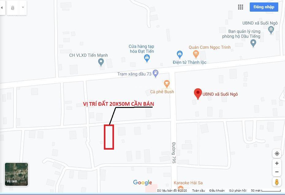 Giảm giá bán nhanh 1015m2 (200m2 tc) trung tâm chợ suối ngô, tân châu, tây ninh. 2,5 tỷ bớt lộc
