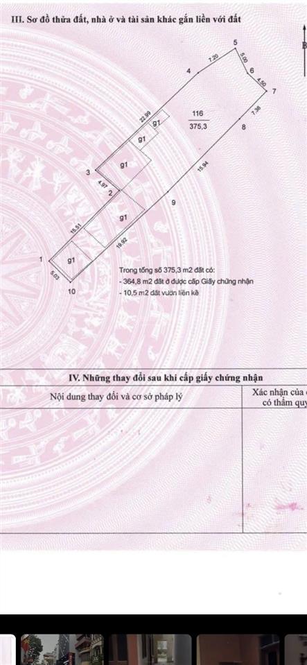 Bán nhà kbt 3,5 tầng mặt phố thuỵ khuê mb375m.