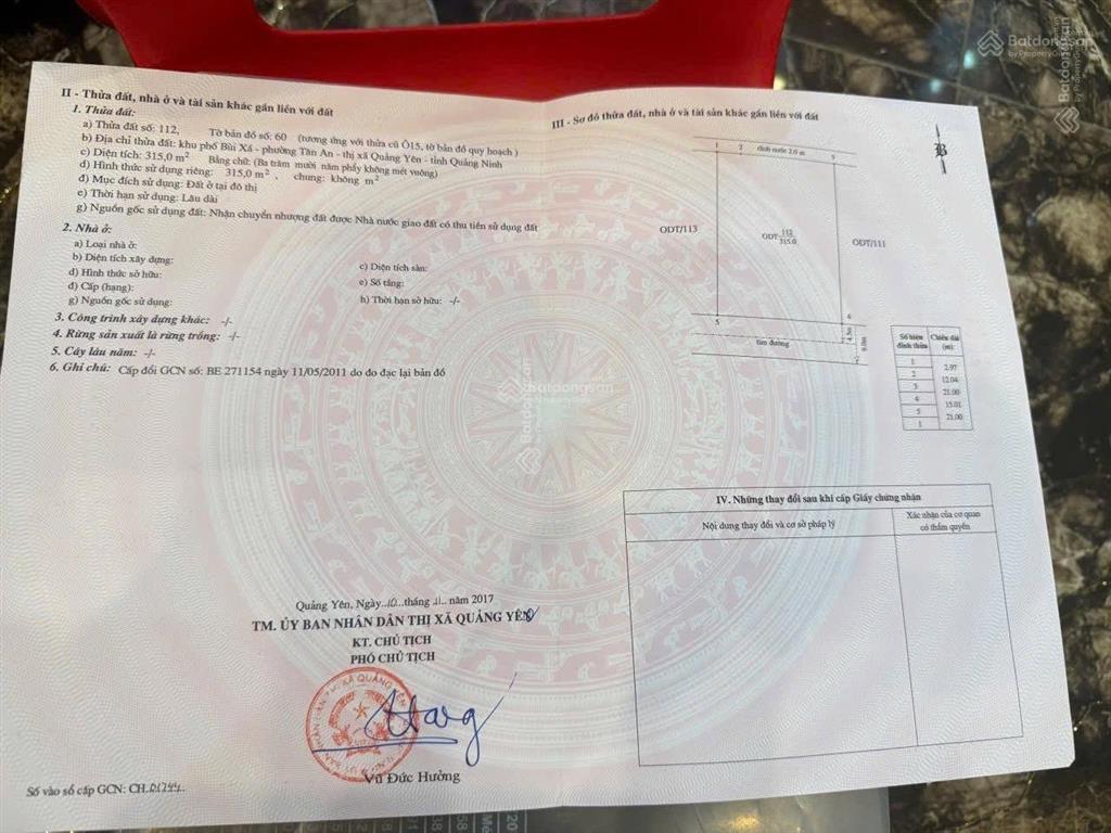 Chính chủ bán lô ô số 14 khu phố quy hoạch bùi xá, phường hà an tỉnh quảng ninh