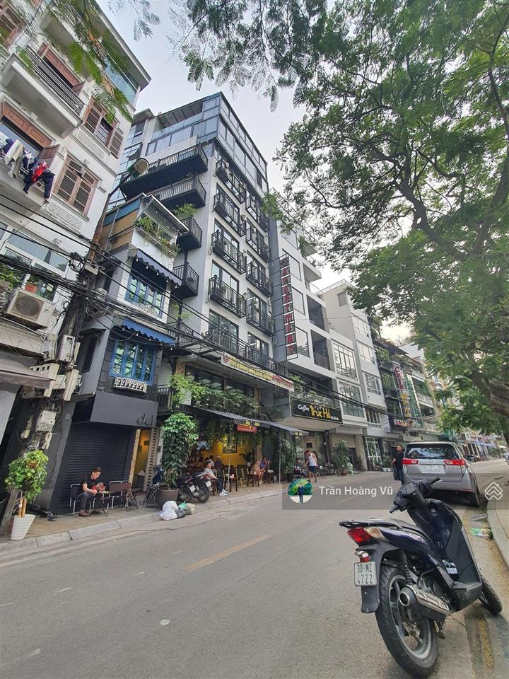 Nhà mặt hồ trúc bạch, dt 80m x 6 tầng, 2 mặt thoáng, ô tô dừng đỗ kinh doanh