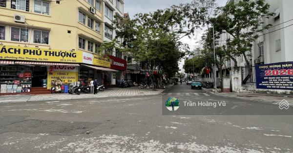 Tòa vp lô góc dt 186m2 x 8 tầng xây mới phố phú thượng, mặt tiền 10m ôtô thông đối diện kdt ciputa