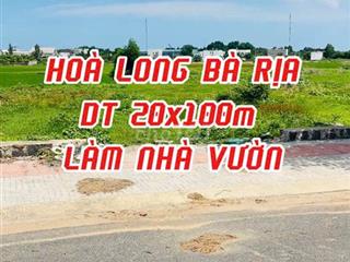 BÁN ĐẤT HÒA LONG BÀ RỊA VŨNG TÀU