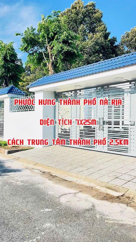 BÁN ĐẤT PHƯỜNG PHƯỚC HƯNG THÀNH PHỐ BÀ RỊA VŨNG TÀU