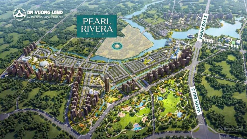 Khu đô thị cao cấp pearl rivera hà nội đầu tiên tại mê linh
