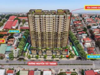 Bán nhà mặt đường nguyễn tất thành dt 107m2 mt 5m