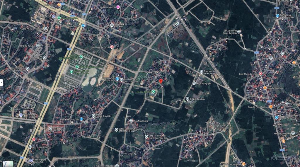 Bán đất tại hợp châu, tam đảo, 2 tỷ, 250.5m2, mặt tiền 13m, pháp lý đầy đủ
