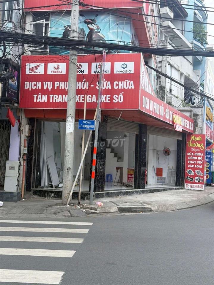 Cho thuê nhà góc 2MTKD số 91 Lê Quang Định  Q.Bình Thạnh