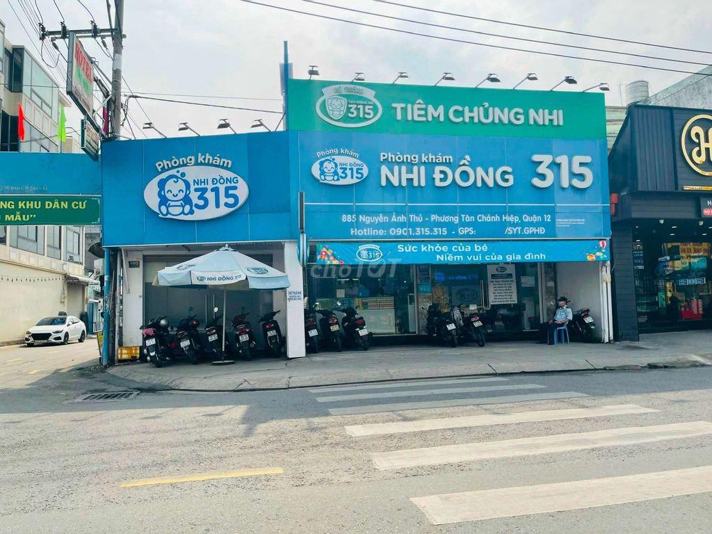 Cho thuê nguyên căn góc 2MT 885 Nguyễn Ảnh Thủ ,P Tân Chánh Hiệp.Q 12
