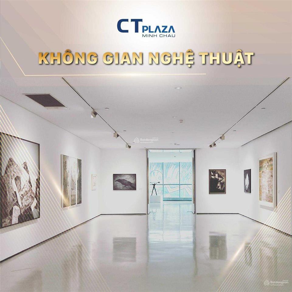 Ct plaza minh châu, hàng chủ đầu tư 1pn 30m2, giá 1,95tỷ