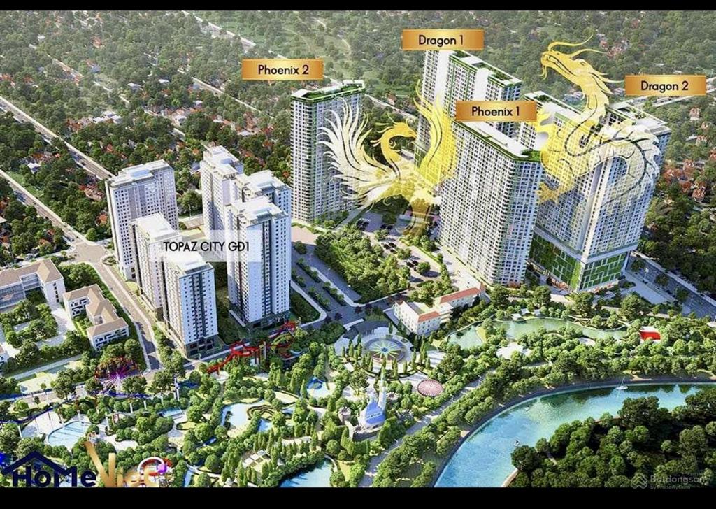 Topaz elite block dragon 2 căn 79m2 2 phòng ngủ nội thất tặng kèm view quận 1