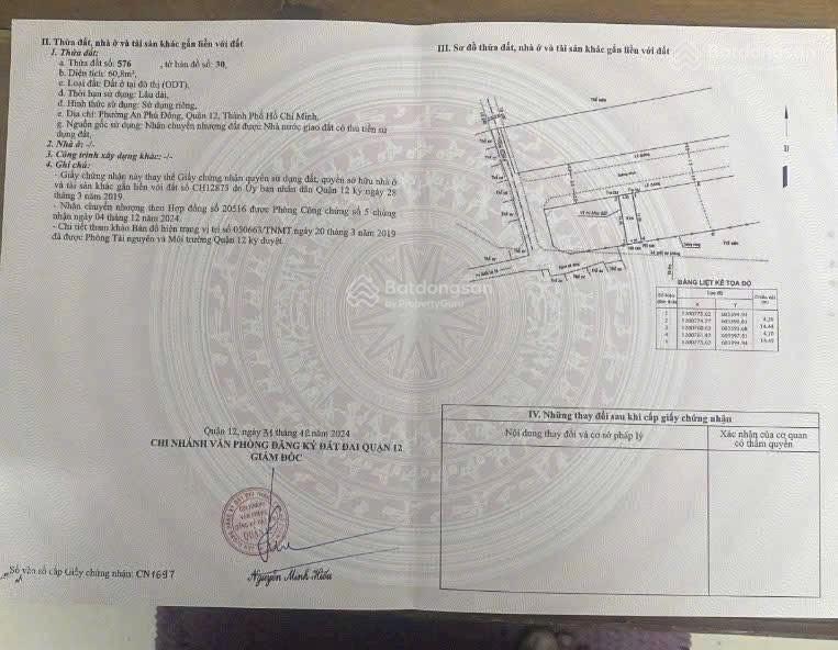 Cần bán nền đất đẹp đường an phú đông 10 phường an phú đông giá 5.3 tỷ