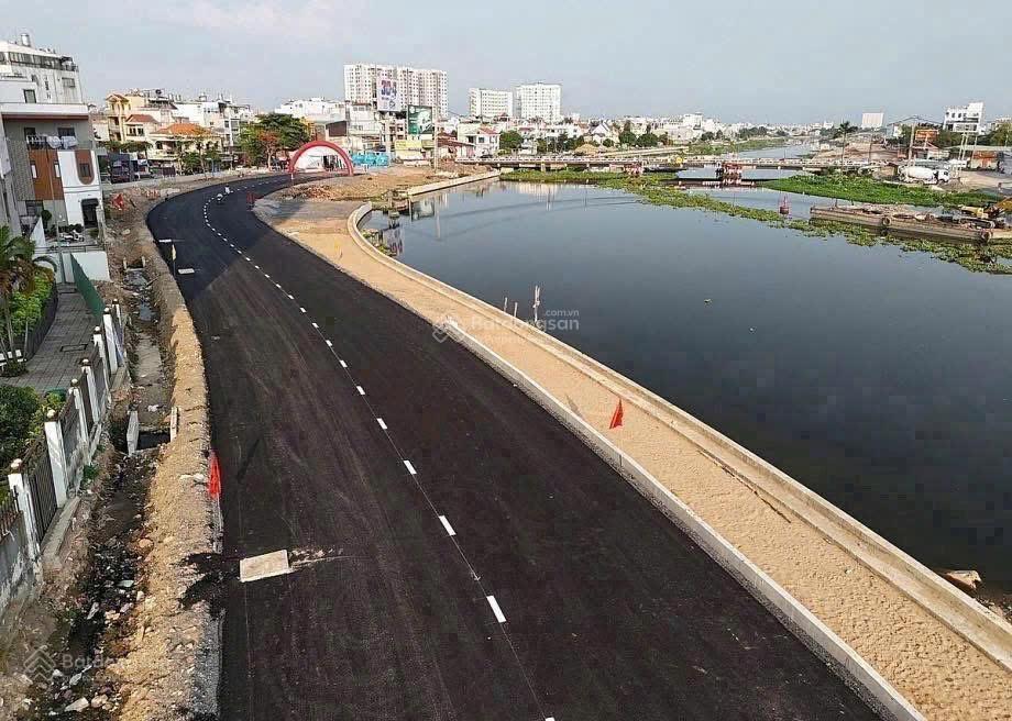Bán đất mặt tiền đường ven sông vàm thuật, an phú đông, giá 14 tỷ