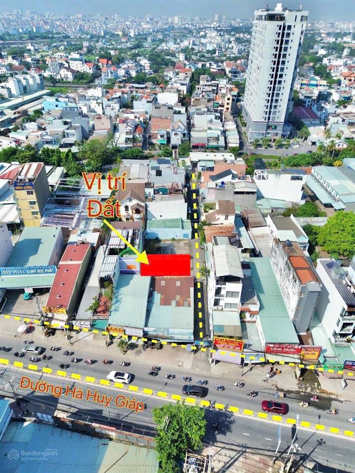 Bán đất đường hà huy giáp, phường an phú đông, giá 5.6 tỷ, diện tích 4.8 x 12.3m