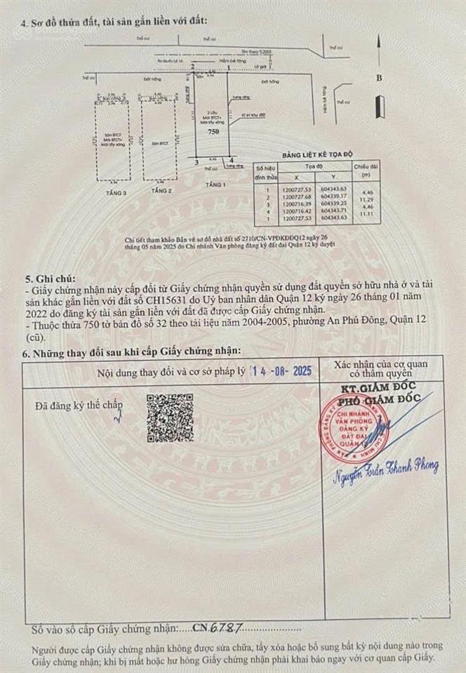 Cần bán nhà 1 trệt 2 lầu đường an phú đông 12 giá 5,8 tỷ