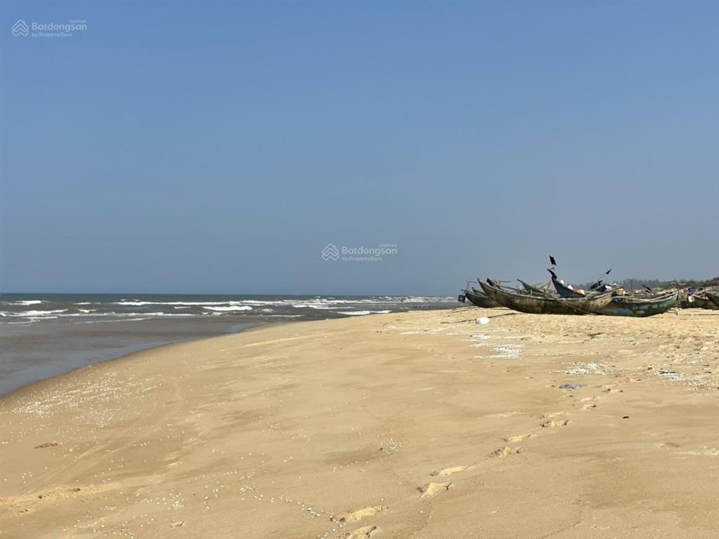 Bán lô đất mặt tiền biển với diện tích 4.2 hecta để làm khu resort, tại xã bình hải, t. bình. qn