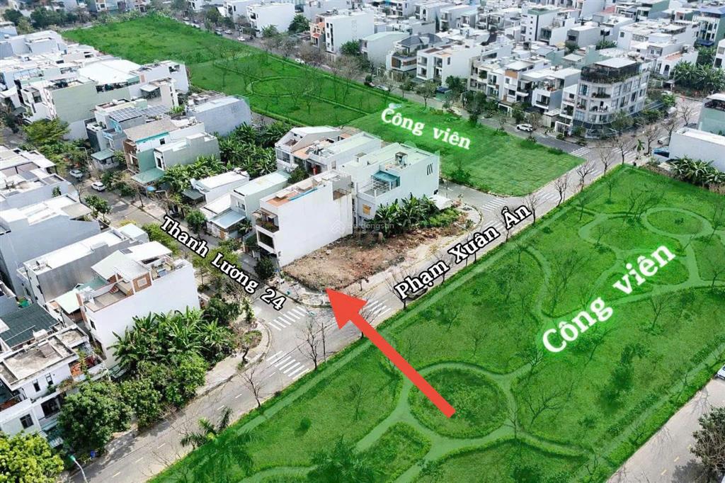 Lô góc 2 mặt tiền view công viên thanh lương 24 & phạm xuân ẩn