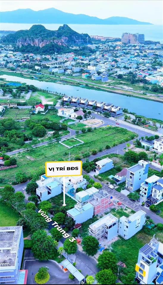 Lô đất 150m² view công viên đường vùng trung 3  khu đô thị phú mỹ an, cạnh bên fpt