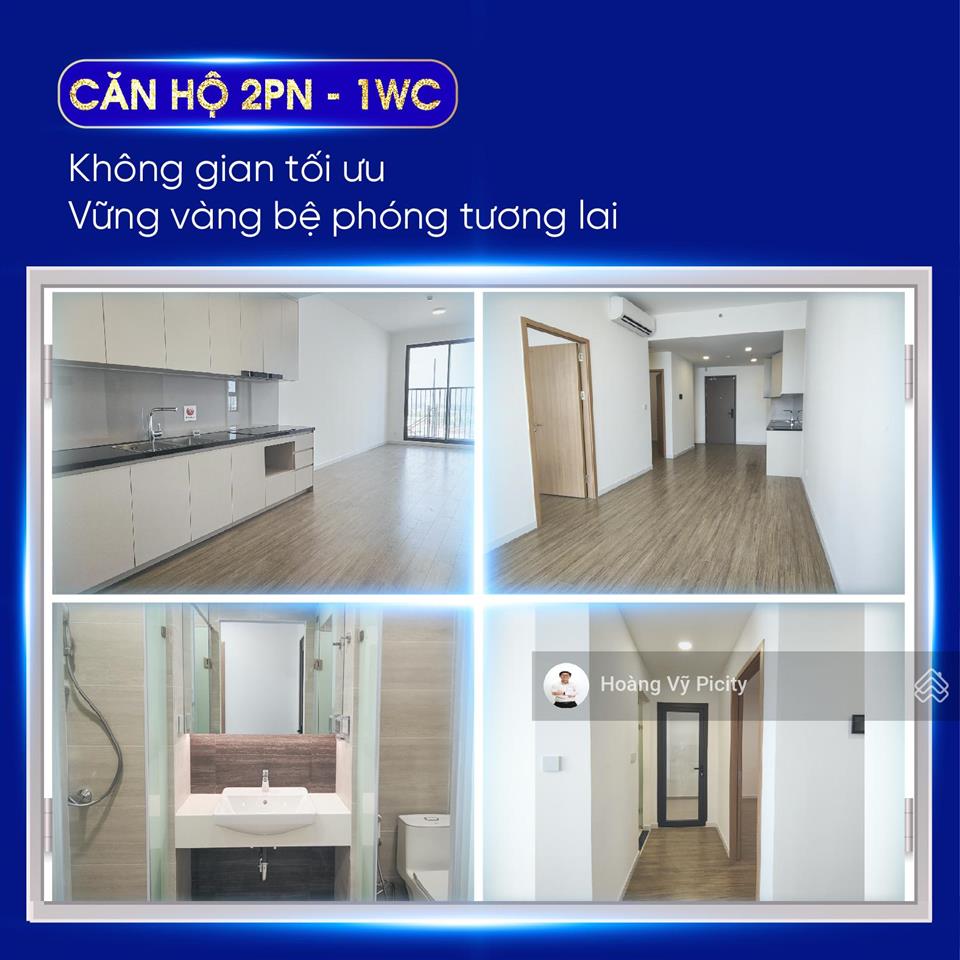 Chuyển nhượng căn hộ picity sky park 60m², 2 phòng ngủ picity sky park, đa dạng nhu cầu