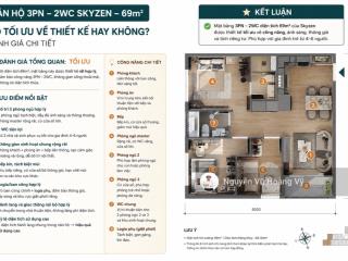 Bán căn hộ skyzen 3pn, 2wc trục phạm văn đồng. cs đặc biệt giá 3,44 tỷ