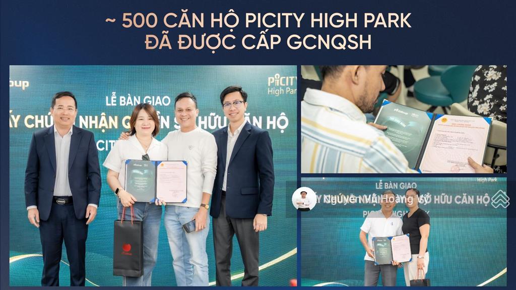 Shophouse picity high park vị trí mặt tiền đường 25m, rõ ràng thuế 30tr/th, sổ hồng lâu dài