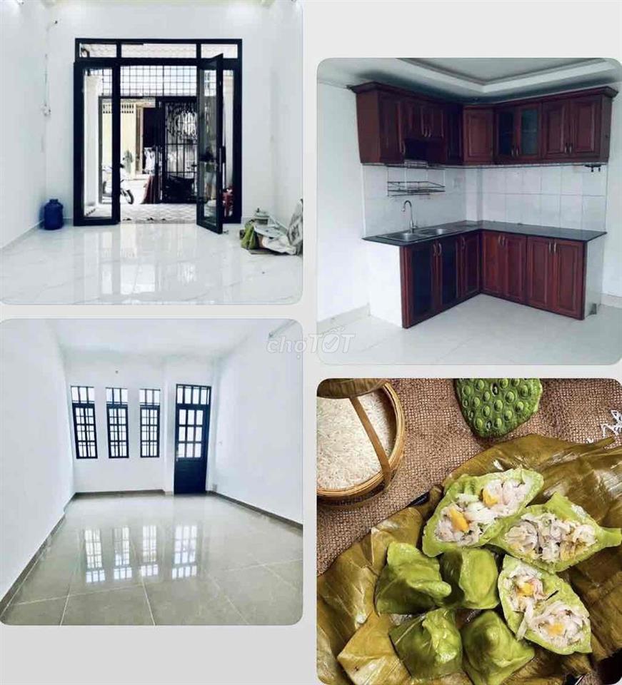 NHÀ MỚI, RỘNG XINH, GẦN HÀNG XANH - Bà Chiểu, 4x 12m, 1 TRỆT 1L