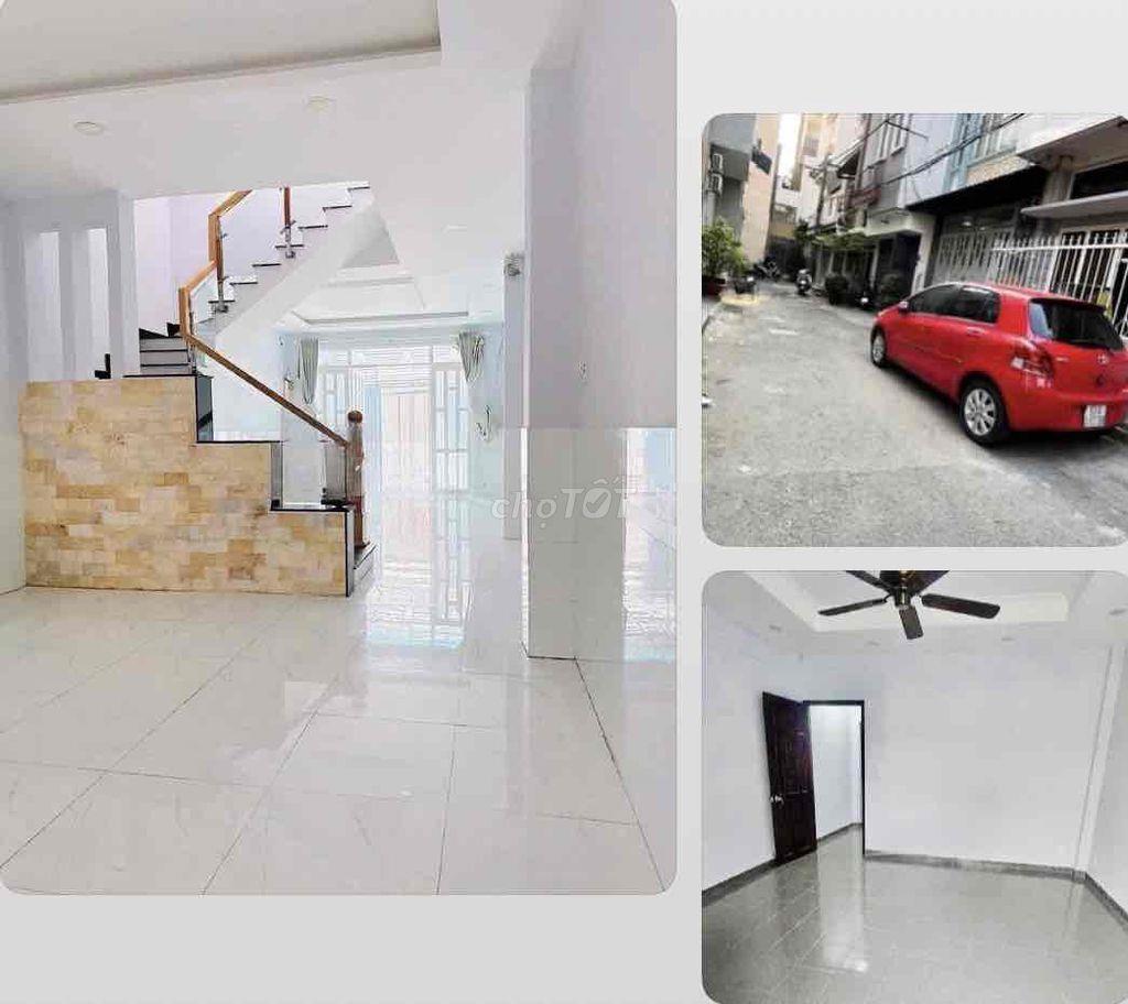 NHÀ RỘNG MỚI, 4,5x 12m, 1 TRỆT 2 LẦU SÂN THƯỢNG 3P. NGỦ OK