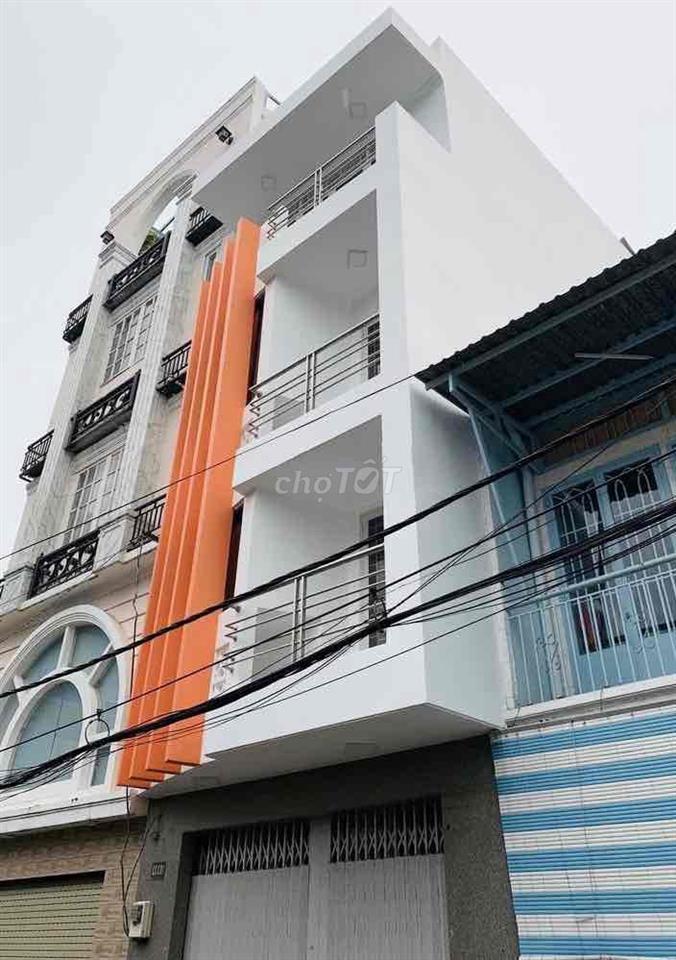 NHÀ MỚI ĐẸP, XE BÁN TẢI ĐẬU, 1 TRỆT 3 LẦU, 3P. NGỦ KD VÀ Ở 5-6ng OK