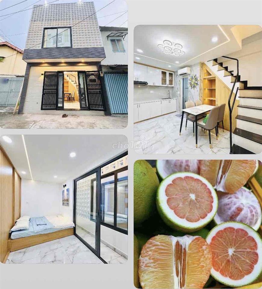 NHÀ MỚI VIP FULL N. THẤT, 2 LẦU 2P. NGỦ Ở KD, VPCTY SÂN XE OK