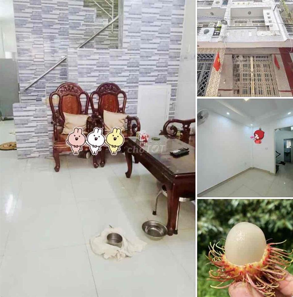 NHÀĐẸP Q3, 1TRỆT 2TẦNG SÂN THƯỢNG, 4P. NGỦ Ở VÀ ĐI LÀM OK 🫰🫰