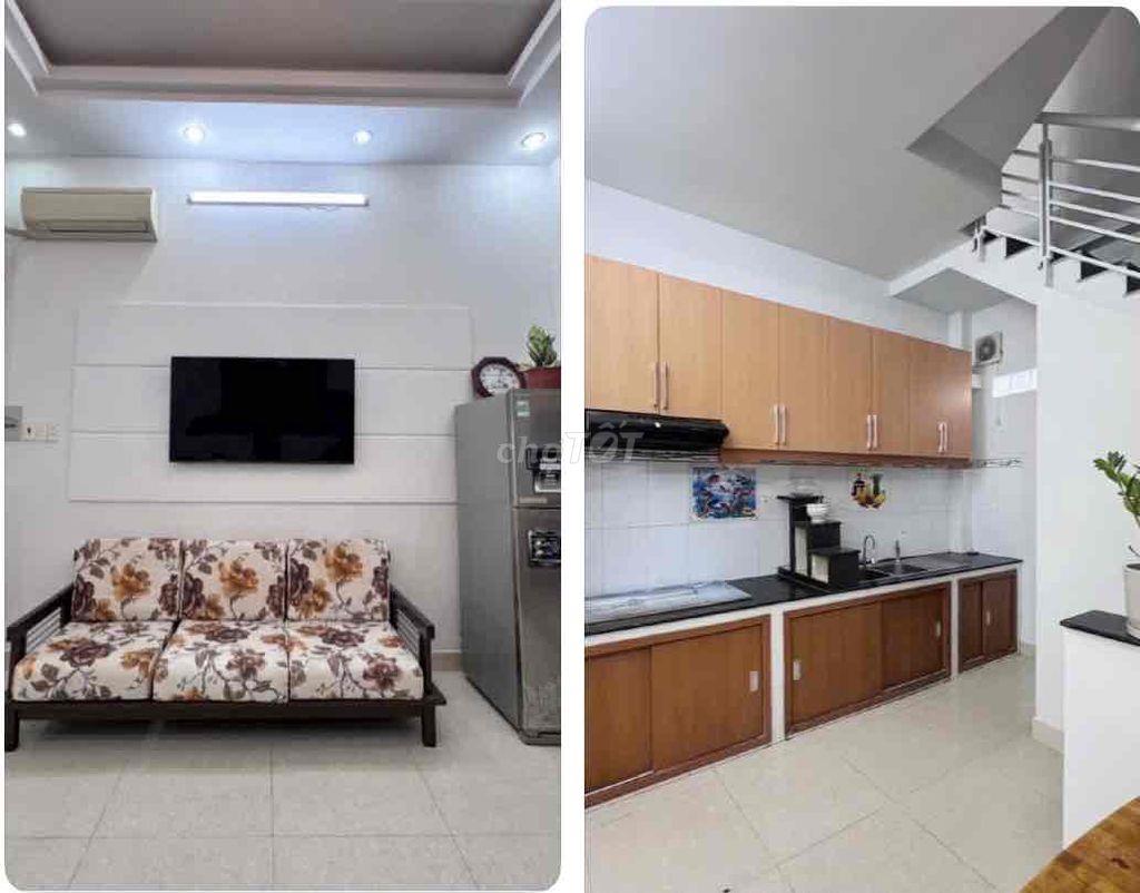 NHÀ RỘNG ĐẸP XINH, 48m2, HẺM TO THOÁNG, 1 TRỆT 1 LẦU SÂN THG CHILL🍃🍃