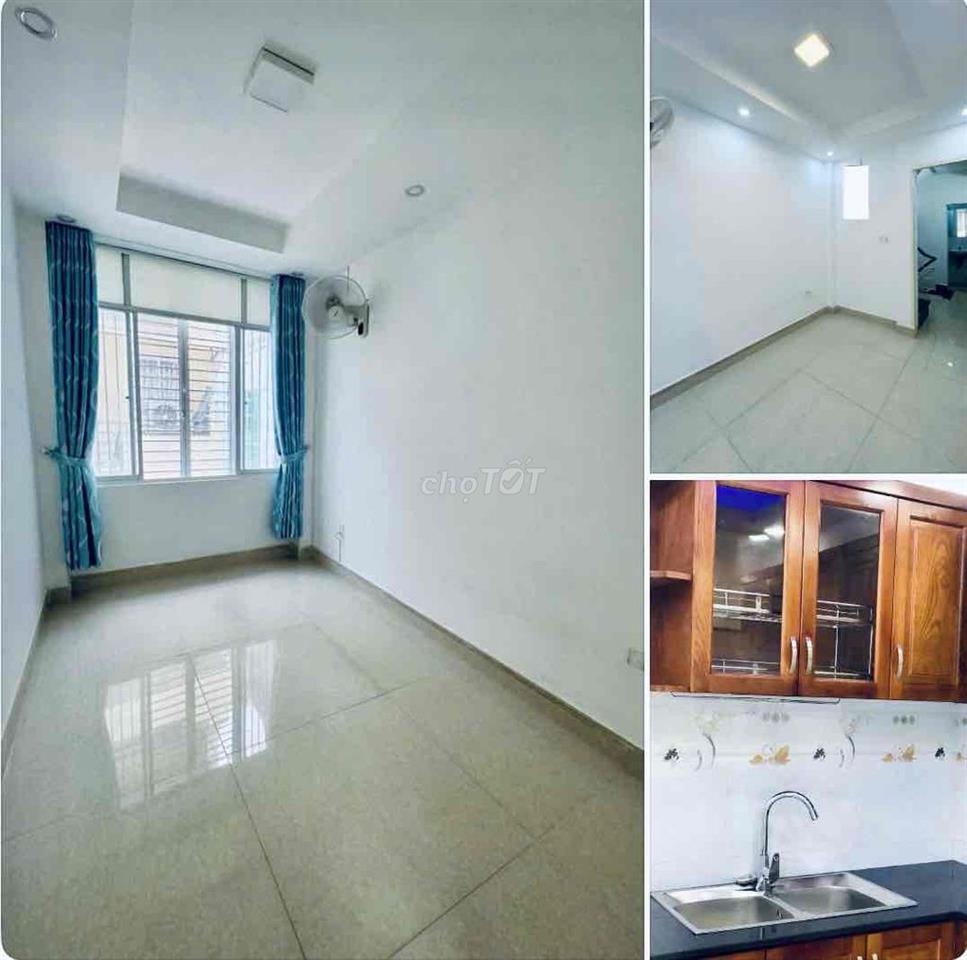 NHÀ MỚI, 1 TRỆT, 1 LỬNG 1 LẦU SÂN PHƠI, 2P. NGỦ ĐẸP ở và di làm Ok